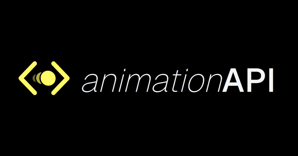 Animation API Blog article